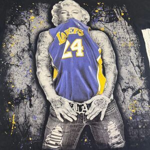 Vintage 00s Marilyn Monroe Kobe Bryant Made In USA Y2K Tee Men's Size XL